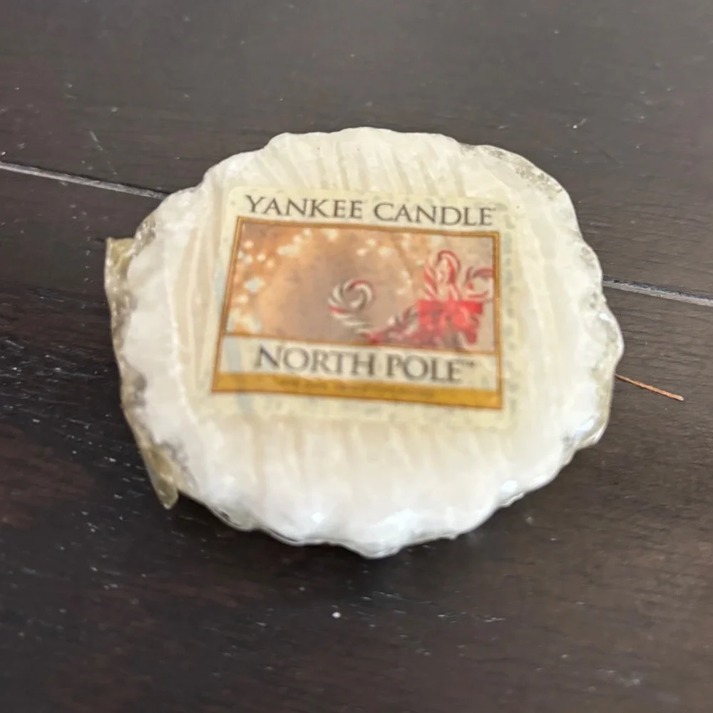 Yankee Candle North Pole Wax Melt Tart .8oz Holiday Peppermint Mint 1172982 NEW